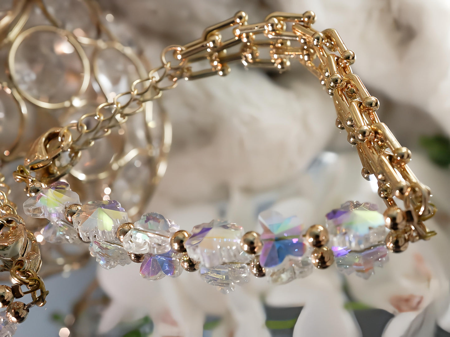 PULSERA - PIEDRAS MULTICOLOR