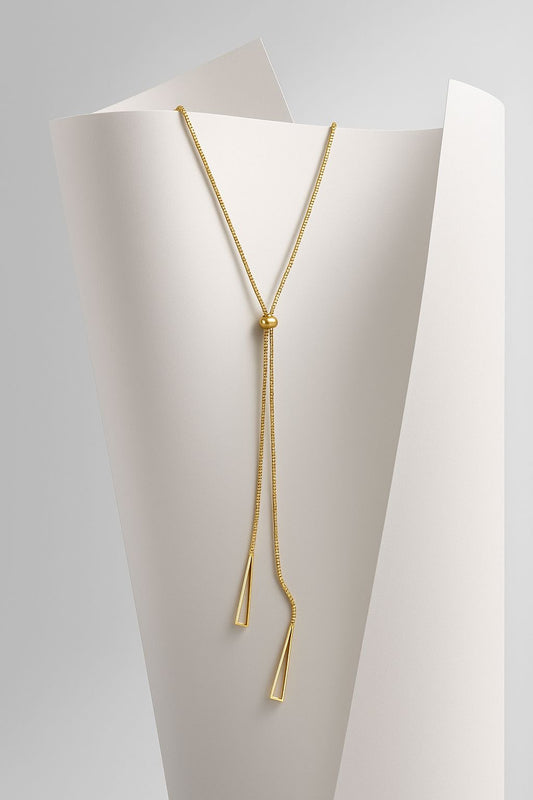 COLLAR - LAZOS DORADOS