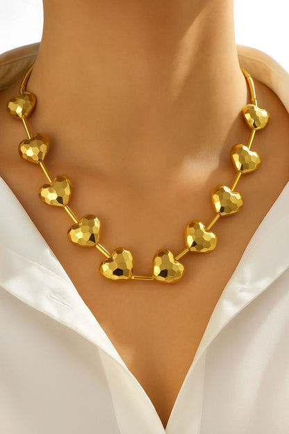 COLLAR - CORAZON DORADO