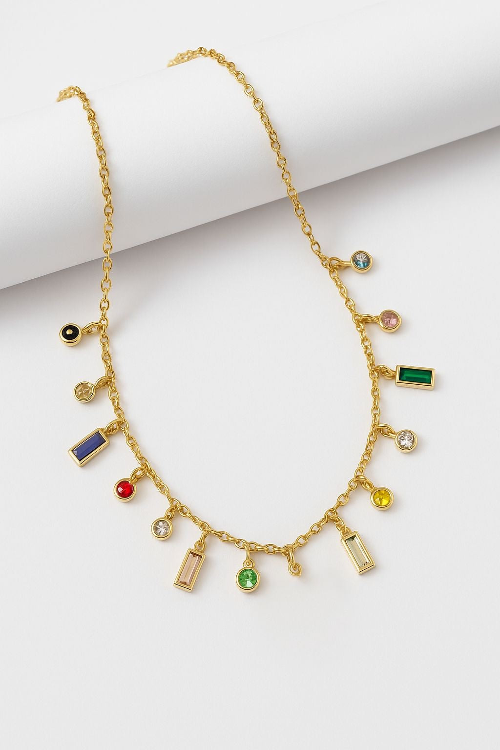 COLLAR - PIEDRAS DE COLORES
