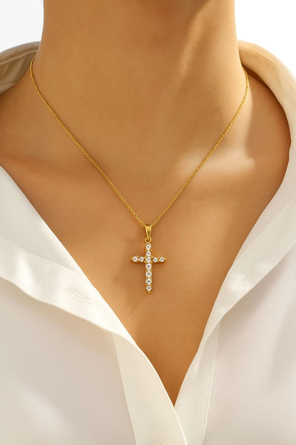 COLLAR - CRUZ DIAMANTE