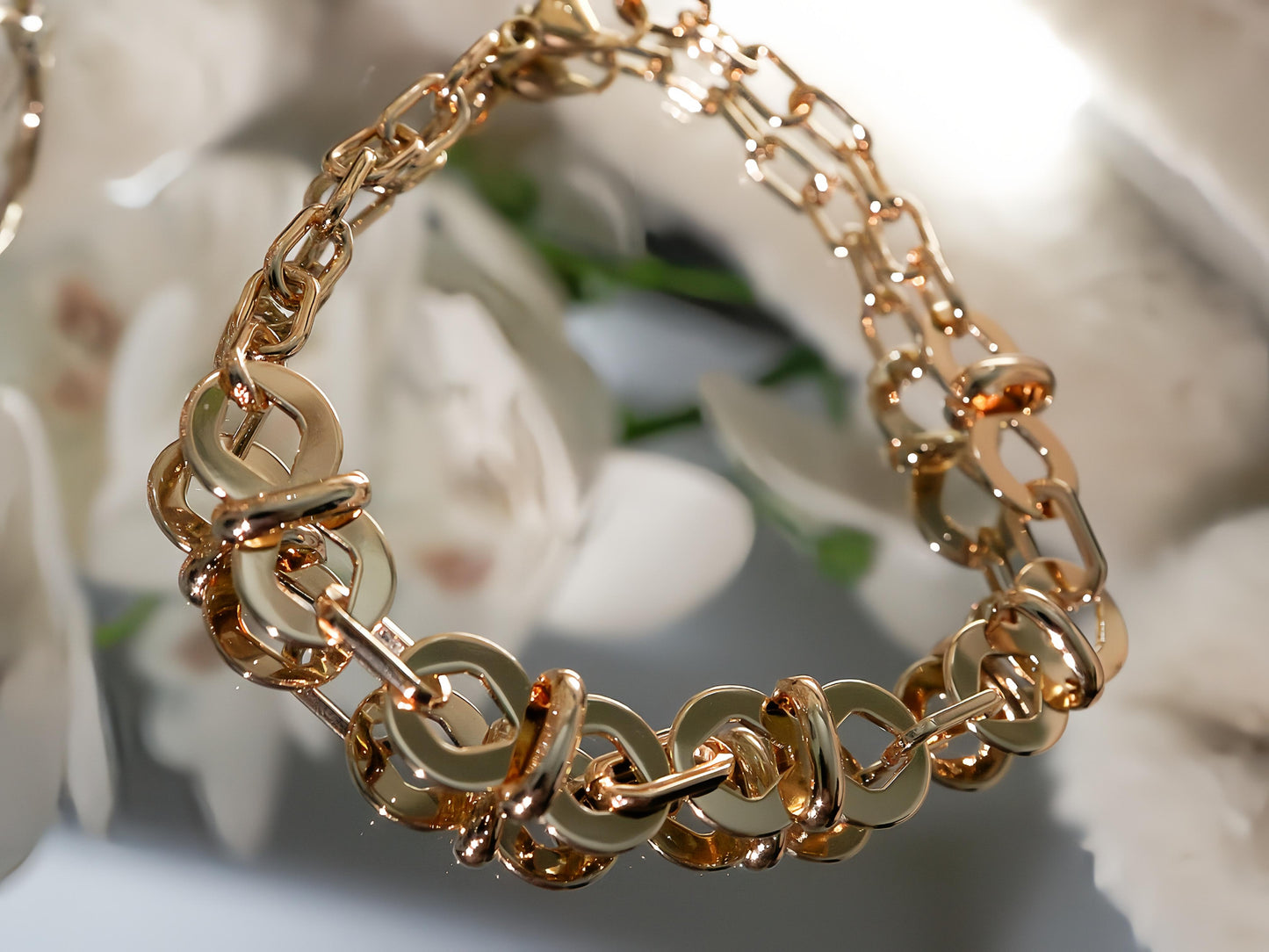 PULSERA - ESLABON REDONDO